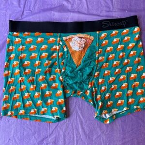 Men's Pumpkin Pie Print Boxer Briefs